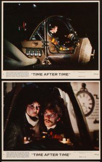 4x368 TIME AFTER TIME 11 8x10 mini LCs '79 Malcolm McDowell as H.G. Wells, Mary Steenburgen!