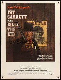 4z331 PAT GARRETT & BILLY THE KID 30x40 '73 Sam Peckinpah, Bob Dylan, James Coburn, Lesser art!