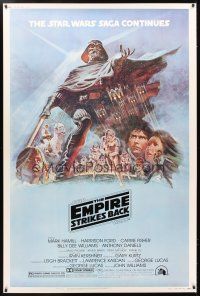 4z221 EMPIRE STRIKES BACK style B 40x60 '80 George Lucas sci-fi classic, cool artwork by Tom Jung!