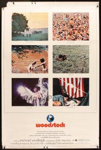 4z266 WOODSTOCK 40x60 '70 legendary rock 'n' roll film, three days of peace, music... and love!