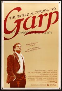 4z267 WORLD ACCORDING TO GARP w/COA 40x60 '82 Robin Williams has a funny way of looking at life!