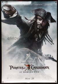 4z148 PIRATES OF THE CARIBBEAN: AT WORLD'S END DS bus stop '07 Johnny Depp as Captain Jack!