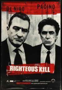 4z149 RIGHTEOUS KILL DS bus stop '08 cool image of Robert Deniro & Al Pacino!