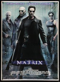 4z271 MATRIX commercial poster '99 Keanu Reeves, Carrie-Anne Moss, Fishburne, Wachowski Bros!