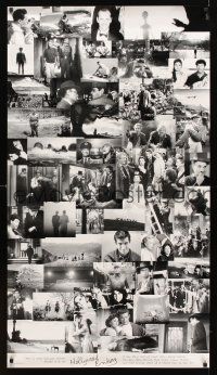 4z197 HOLLYWOOD ENDING special 28x50 '02 Woody Allen, final frames from 52 different movies