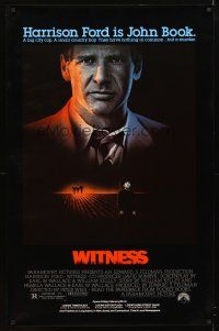4z305 WITNESS half subway '85 big city cop Harrison Ford in Amish country, directed by Peter Weir!