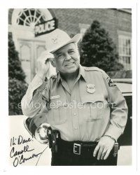 5a687 CARROLL O'CONNOR signed 8x10 REPRO still '80s as In the Heat of the Night's Chief Gillespie!