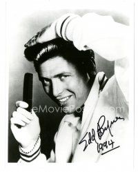 5a714 EDD BYRNES signed 8x10 REPRO still '94 Kookie from 77 Sunset Strip combing his hair!
