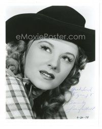5a769 JENNIFER HOLT signed 8x10 REPRO still '78 great close up of the actress as a cowgirl!