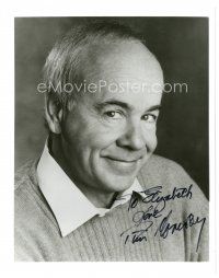 5a878 TIM CONWAY signed 8x10 REPRO still '90s great head & shoulders smiling portrait of the actor!