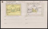 5a029 FAMILY GUY animation art '00s Seth McFarlane cartoon, Lois watches car with tow truck!
