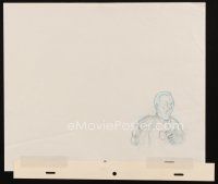 5a043 KING OF THE HILL animation art '00s cartoon pencil drawing of Grandpa Cotton Hill!