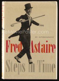 5a307 FRED ASTAIRE signed hardcover book '59 his autobiography Steps in Time!