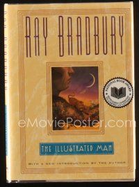 5a325 RAY BRADBURY signed hardcover book '01 his biography The Illustrated Man, with new intro!