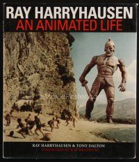 5a326 RAY HARRYHAUSEN/RAY BRADBURY signed second edition hardcover book '04 An Animated Life