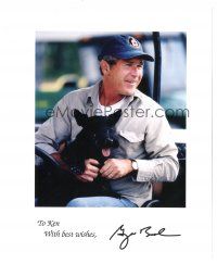 5a402 GEORGE W. BUSH signed color 8x10 publicity still '00s the former United States President!