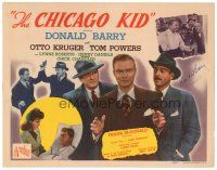 5a171 CHICAGO KID signed TC '45 by Don 'Red' Barry, who's with Otto Kruger & Tom Powers!