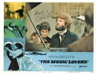 5a220 MUSIC LOVERS signed LC #5 '71 by Richard Chamberlain, who's close up playing piano!