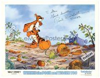 5a251 WINNIE THE POOH & TIGGER TOO signed LC '74 by Paul Winchell, who's the voice of Tigger!