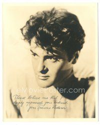 5a513 FRANCIS LEDERER signed deluxe 8x10 still '30s great youthful close portrait of the actor!