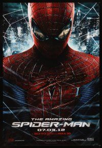 5b034 AMAZING SPIDER-MAN color style teaser DS 1sh '12 Andrew Garfield in title role!