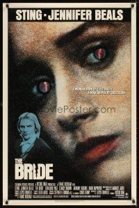 5b098 BRIDE 1sh '85 Sting, Jennifer Beals, a madman and the woman he invented!