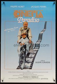 5b131 CINEMA PARADISO int'l 1sh '90 Nuovo Cinema Paradiso, Giuseppe Tornatore, Philippe Noiret!