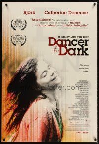 5b158 DANCER IN THE DARK advance DS 1sh '00 directed by Lars von Trier, Bjork musical!
