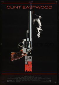 5b171 DEAD POOL 1sh '88 Clint Eastwood as tough cop Dirty Harry, cool gun image!
