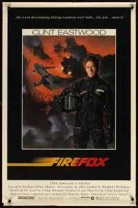 5b226 FIREFOX 1sh '82 cool C.D. de Mar art of killing machine, Clint Eastwood!