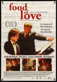 5b233 FOOD OF LOVE 1sh '02 Juliet Stevenson, Paul Rhys, Allan Corduner!