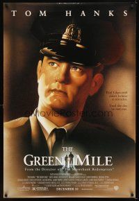 5b277 GREEN MILE advance DS 1sh '99 Tom Hanks, Michael Clarke Duncan, Stephen King fantasy!