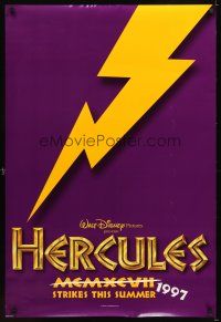 5b300 HERCULES advance DS 1sh '97 Walt Disney Ancient Greece fantasy cartoon!