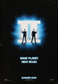 5b461 MEN IN BLACK II teaser 1sh '02 great image of Tommy Lee Jones & Will Smith!