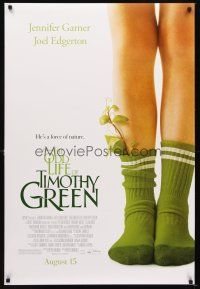 5b505 ODD LIFE OF TIMOTHY GREEN advance DS 1sh '12 Jennifer Garner, Joel Edgerton, C.J. Adams