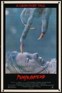 5b554 PUMPKINHEAD 1sh '88 directed by Stan Winston, Lance Henriksen, creepy horror image!