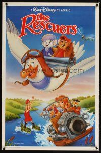 5b574 RESCUERS int'l 1sh R89 Disney mouse adventure cartoon from the depths of Devil's Bayou!