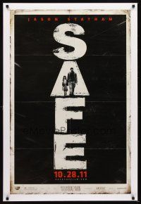 5b618 SAFE teaser DS 1sh '12 Jason Statham, aborted early release!