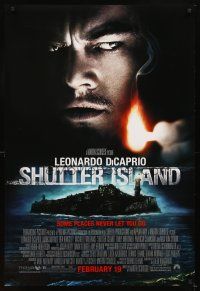 5b635 SHUTTER ISLAND int'l advance DS 1sh '10 Martin Scorsese, Leonardo DiCaprio!