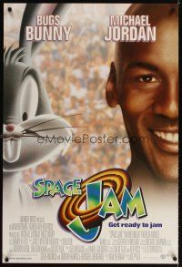 5b655 SPACE JAM int'l 1sh '96 wacky image of Michael Jordan & Bugs Bunny!