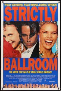 5b684 STRICTLY BALLROOM 1sh '92 Paul Mercurio, Baz Luhrmann dance musical!