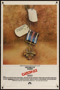 5c115 CATCH 22 1sh '70 directed by Mike Nichols, based on the novel by Joseph Heller!