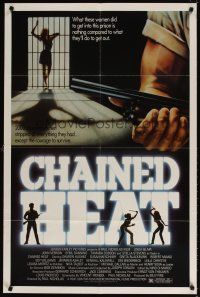 5c117 CHAINED HEAT 1sh '83 Linda Blair, 2000 chained women stripped of everything they had!