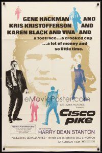5c128 CISCO PIKE 1sh '71 Gene Hackman, Kris Kristofferson, Karen Black, Viva!