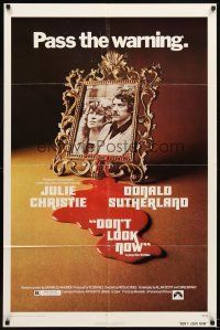 5c184 DON'T LOOK NOW 1sh '74 Nicolas Roeg directed, Julie Christie, Donald Sutherland