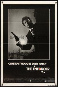 5c208 ENFORCER 1sh '76 photo of Clint Eastwood as Dirty Harry by Bill Gold!