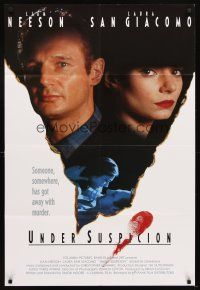 5c914 UNDER SUSPICION English 1sh '91 Liam Neeson, Laura San Giacomo, adultery!