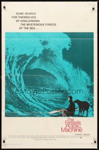 5c222 FANTASTIC PLASTIC MACHINE 1sh '69 cool wave image, surfing documentary!