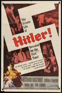 5c317 HITLER 1sh '62 Richard Basehart in title role as Adolf, revealed for the first time!