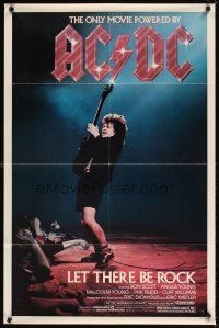 5c421 LET THERE BE ROCK 1sh '82 AC/DC, Angus Young, Bon Scott, heavy metal!